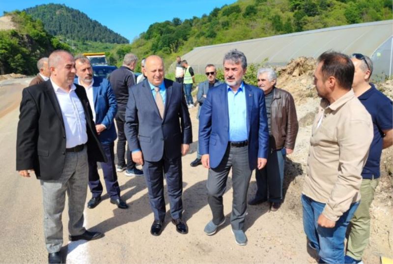 BAŞKAN TAVLI, ” ÜNYE AKDENİZE BAĞLANIYOR”