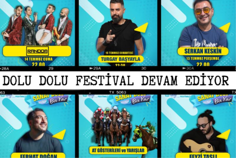 DOLU DOLU FESTİVAL DEVAM EDİYOR