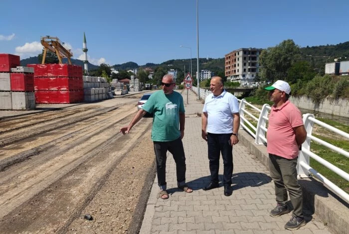 IRMAK CADDESİ’NDE ASFALT YENİLEME ÇALIŞMALARI