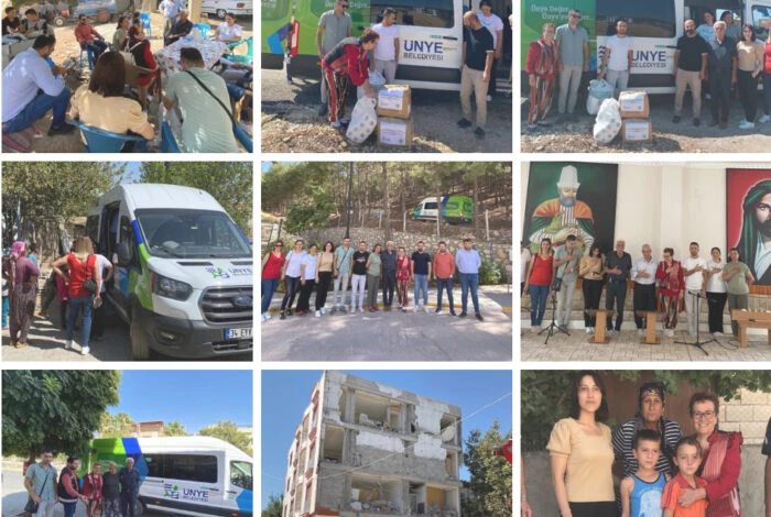 ÜNYE’DEN YARDIMLAR DEVAM EDİYOR
