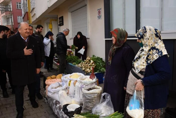 BAŞKAN TAVLI’DAN ATATÜRK MAHALLESİ’NE KAPALI PAZAR MÜJDESİ